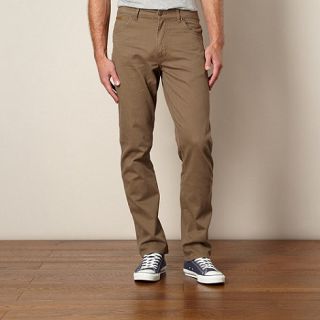 Wrangler Light brown regular fit denim jeans