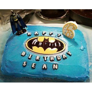 Batman Birthday Party Supplies Molded Candle   Super Heroes Birthday Supply