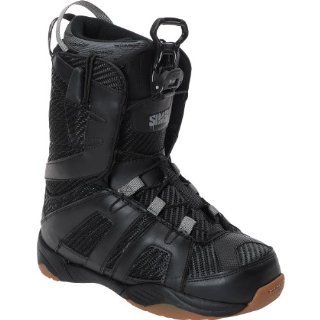 SIMS Men's 12 Caliber Snowboard Boots   Possible Cosmetic Defects   Size 8, Black  Sports & Outdoors