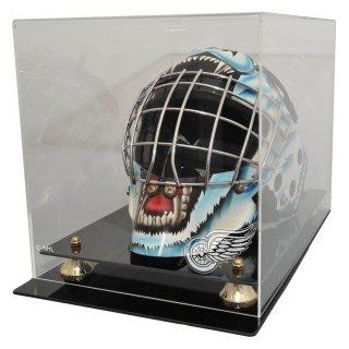 Detroit Red Wings Goalie Mask Display Case  Sports Related Display Cases  Sports & Outdoors