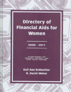Directory of Financial Aids for Women 2009 2011 (Hardcover) General Reference
