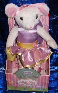 Angelina Ballerina 14" Poseable Plush with "Alice's Present" DVD Toys & Games