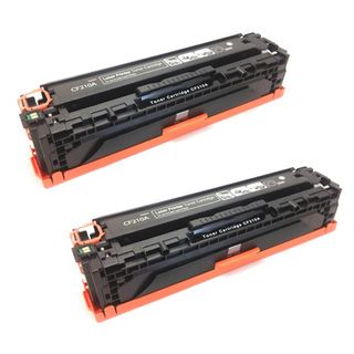 HP CF210A (131A) Black Compatible Laser Toner Cartridge (Pack of 2) Laser Toner Cartridges