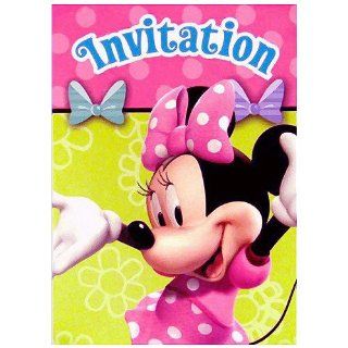 Minnie Mouse Party Invitations [8 Per Pack] Toys & Games