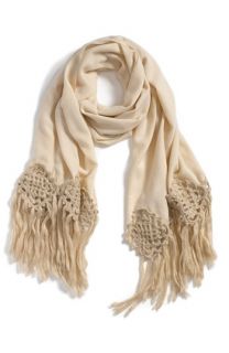 Hinge® Crochet Fringe Scarf