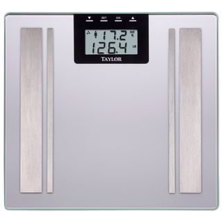 Taylor Silver Body Fat Digital Scale Taylor Precision Body Fat Scales