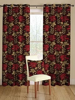 Montgomery Mimosa ruby curtain collection