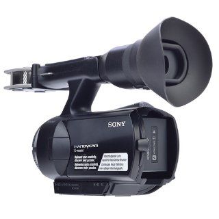 Sony NEXVG10 Full HD Interchangeable Lens Camcorder (Black)  Sony Carl Zeiss Cam Corder  Camera & Photo