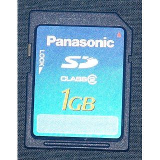 Panasonic 1GB SD Memory Card with SD Speed Class 2 performance Electronics