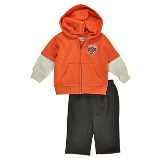 Kids Headquarters Boys' 2 piece Clothing Set in Orange Boys' Matching Sets