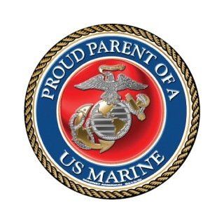 Proud Parent of a Marine Circle Magnet Automotive