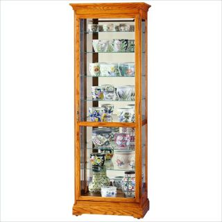 Howard Miller Chesterfield II Eight Shelf Display Curio Cabinet   680288