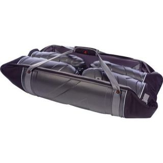 Athalon Molded Wheeling Double Ski Bag   185cm Silver/Black Athalon Ski Bags