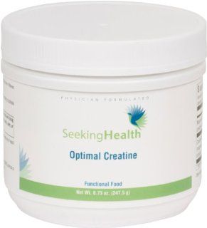 Optimal Creatine  Functional Food Powder  Provides Creatine Bound To Magnesium For Optimal Absorption  247.5 Grams  225 Servings Per Container  Seeking Health Health & Personal Care