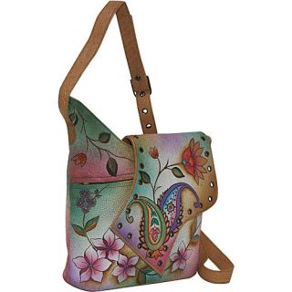 Anuschka Abstract Flap Bag   Jaipur Paisley