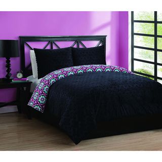 Forever Young Juvy Naima Reversible 3 piece Comforter Set Teen Comforter Sets