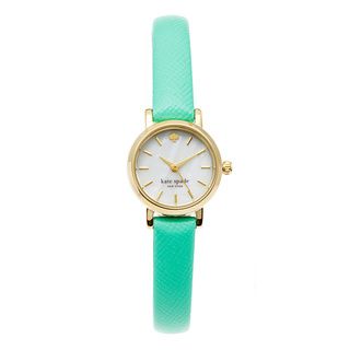 kate spade New York Women's 1YRU0368 Tiny Metro Mint Green Watch Kate Spade Women's Kate Spade Watches