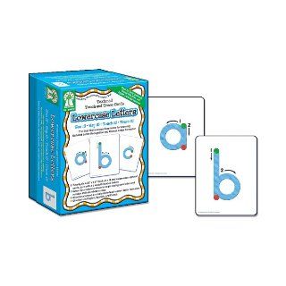 Textured Touch and Trace Lowercase The Best Multisensory Experience for Learning Alphabet Letter Recognition and Correct Letter Formation (Textured Touch and Trace Cards) (0044222184070) Key Education Publishing Books