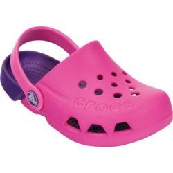 Children's Crocs Electro Neon Magenta/Neon Purple Crocs Slip ons