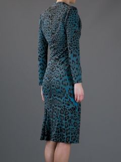 Roberto Cavalli Leopard Print Dress