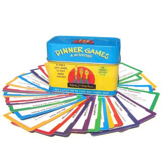 Family Time Fun Dinner Games and Activities Set Card Games
