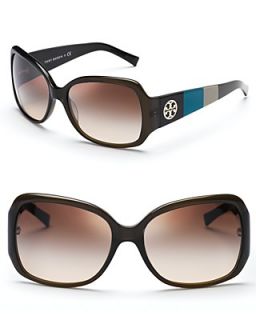 Tory Burch Colorblocked Oversized Sunglasses's