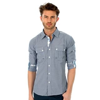 191 Unlimited Men's Slim Fit Woven Shirt 191 Unlimited Casual Shirts