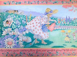 Mary Quite Contrary Border   Wallpaper Borders  