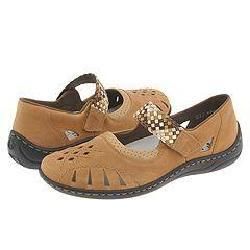 Rieker Alisha 66 Beige Multi Leather(Size 37 (US Womens 6.5) M) Rieker Flats