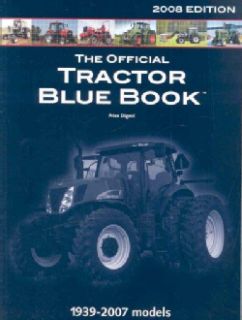 Official Tractor Blue Book 2008 Antiques/Collectibles