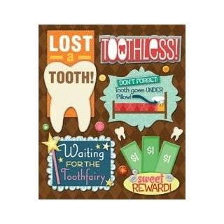 Bulk Buy K&Company Sticker Medley Losing A Tooth (6 Pack)