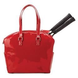 Women's Cortiglia Belvedere Red Patent Cortiglia Shoulder Bags