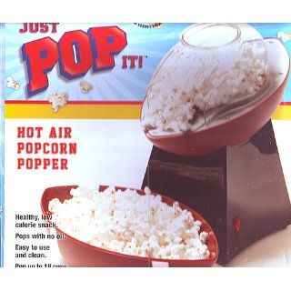 Just Pop It Hot Air Popcorn Popper Football Sports & Outdoors
