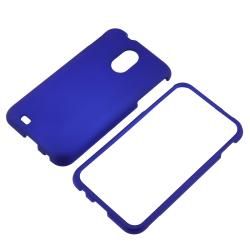 Blue Snap on Rubber Coated Case for Samsung Epic 4G Touch D710 Eforcity Cases & Holders