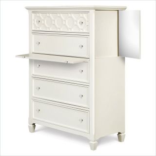 Magnussen Cameron Wood 5 Drawer Chest in White   Y1816 10