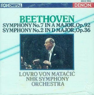 Beethoven Symphony 7 & 2 ; Lovro von Matacic NHK Orchestra Music