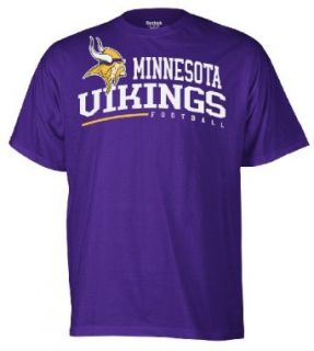 NFL Minnesota Vikings Arched Horizon Tee Shirt Men's, Regal Purple  Sports Fan T Shirts  Clothing