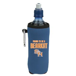 SHSU Collapsible Royal Bottle Koozie 'Proud To Be A Bearkat'  Sports Fan Cold Beverage Koozies  Sports & Outdoors