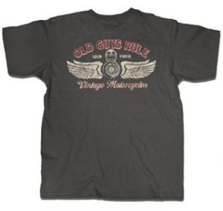 Old Guys Rule T shirt Vintage Motorcycles Loud & Proud Clothing