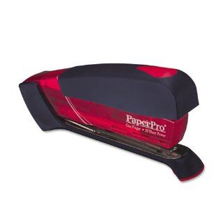 PaperPro Products   PaperPro   Desktop Stapler, 20 Sheet Capacity, Translucent Red   Sold As 1 Each   Rely on the stapler that set the standard for easier power assist stapling.   Provides the power to drive a staple through up to 20 sheets of paper with j