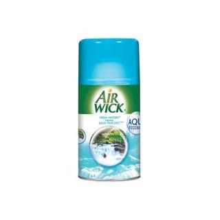 Reckitt & Benckiser Products   Air Freshener Refill, for Freshmatic Kit, Fresh Water   Sold as 1 EA   Refill is designed for use with Reckitt & Benckiser Air Wick Freshmatic Ultra Metered Automatic Spray systems. Air freshener provides up to 60 day