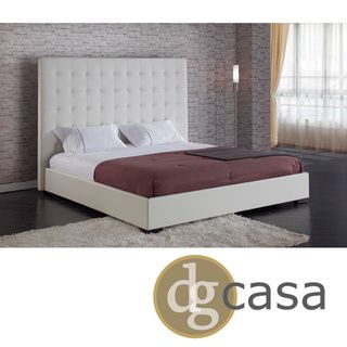 DG Casa Delano White King Platform Bed DG Casa Beds