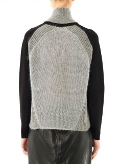 High neck textured sweater  Helmut Lang