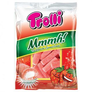 Trolli Mmmh Sour Strawberry 200g  Gummy Candy  Grocery & Gourmet Food