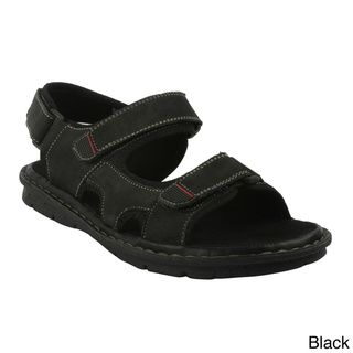 J's Awake Men's 'Diego 03' Double Strap Casual Sandals Sandals