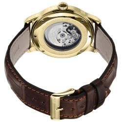 Revue Thommen Men's 14200.2512 'Classic' Brown Leather Strap Watch Revue Thommen Men's More Brands Watches