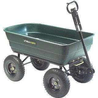 Tricam GOR108 SC Gorilla Carts 1, 000 Pound Capacity Dumping Cart (Discontinued by Manufacturer)  Yard Carts  Patio, Lawn & Garden