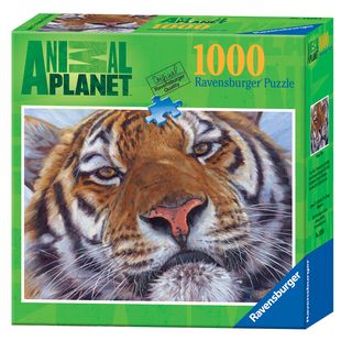 Animal Planet Bengal Tiger 1000 piece Jigsaw Puzzle RAVENSBURGER Puzzles