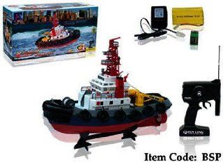 20" Rc Harbor Tug Boat Toys & Games