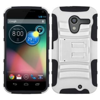 BasAcc White/ Black Case with Stand for Motorola Moto X BasAcc Cases & Holders